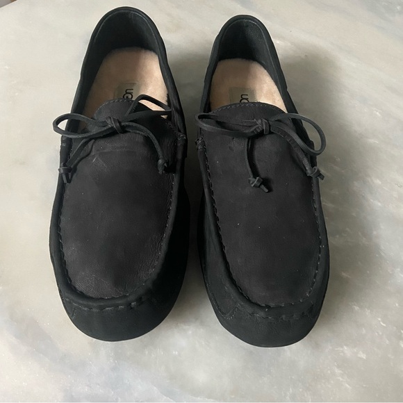 Ugg Australia Chester Capra Slipper Wool Insole Leather Lining Men’s Size 13